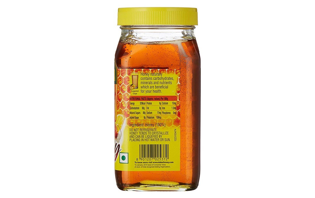 Dabur Honey Purity Guaranteed   Plastic Jar  500 grams